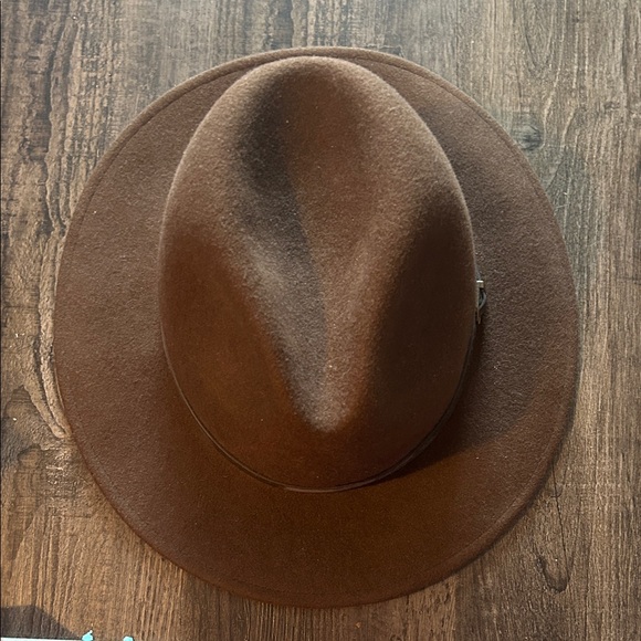 Henschel Hat Co brown felt hat with leather band - Picture 6 of 9